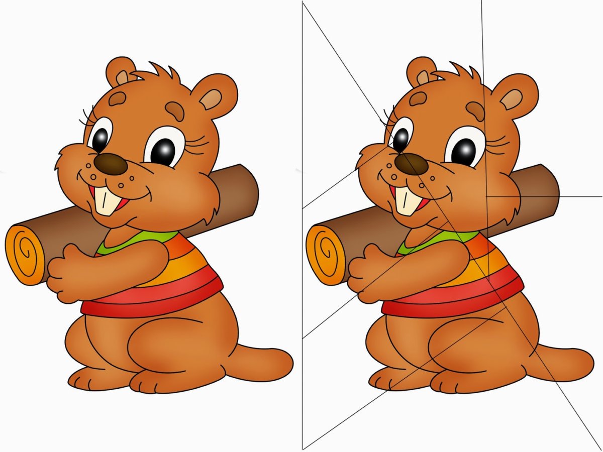 Разрезные пазлы для малышей