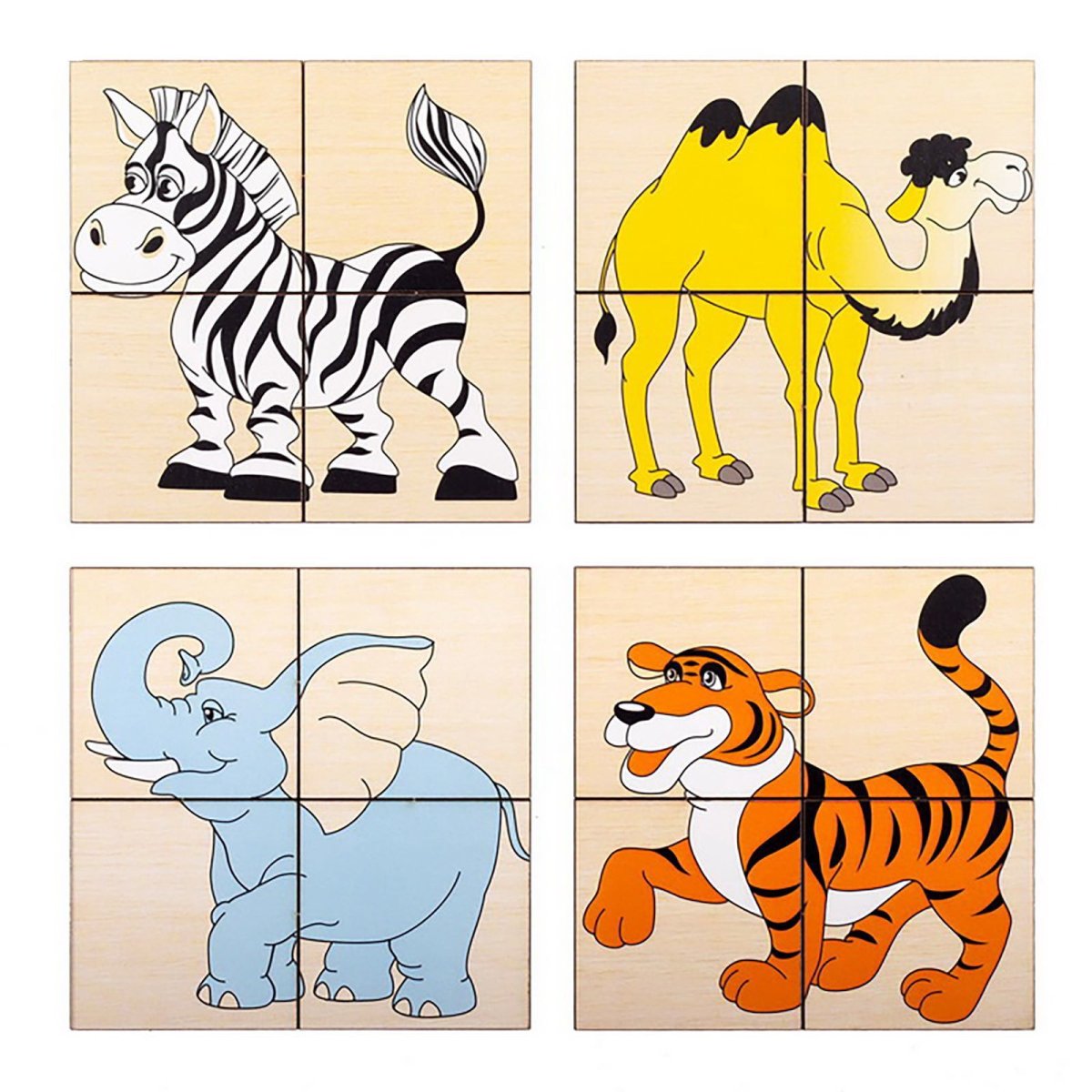 Пазл "Дикие животные"