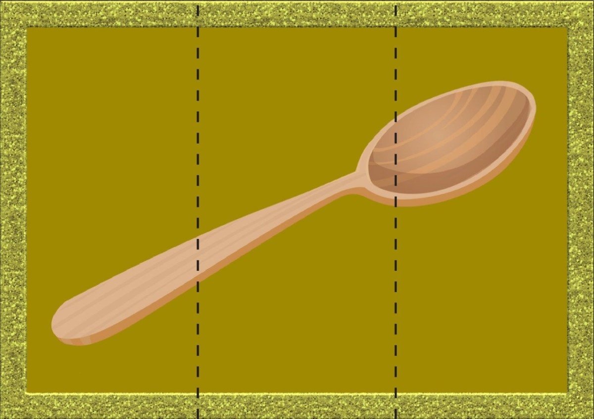 Предметы посуды разрезанные на части