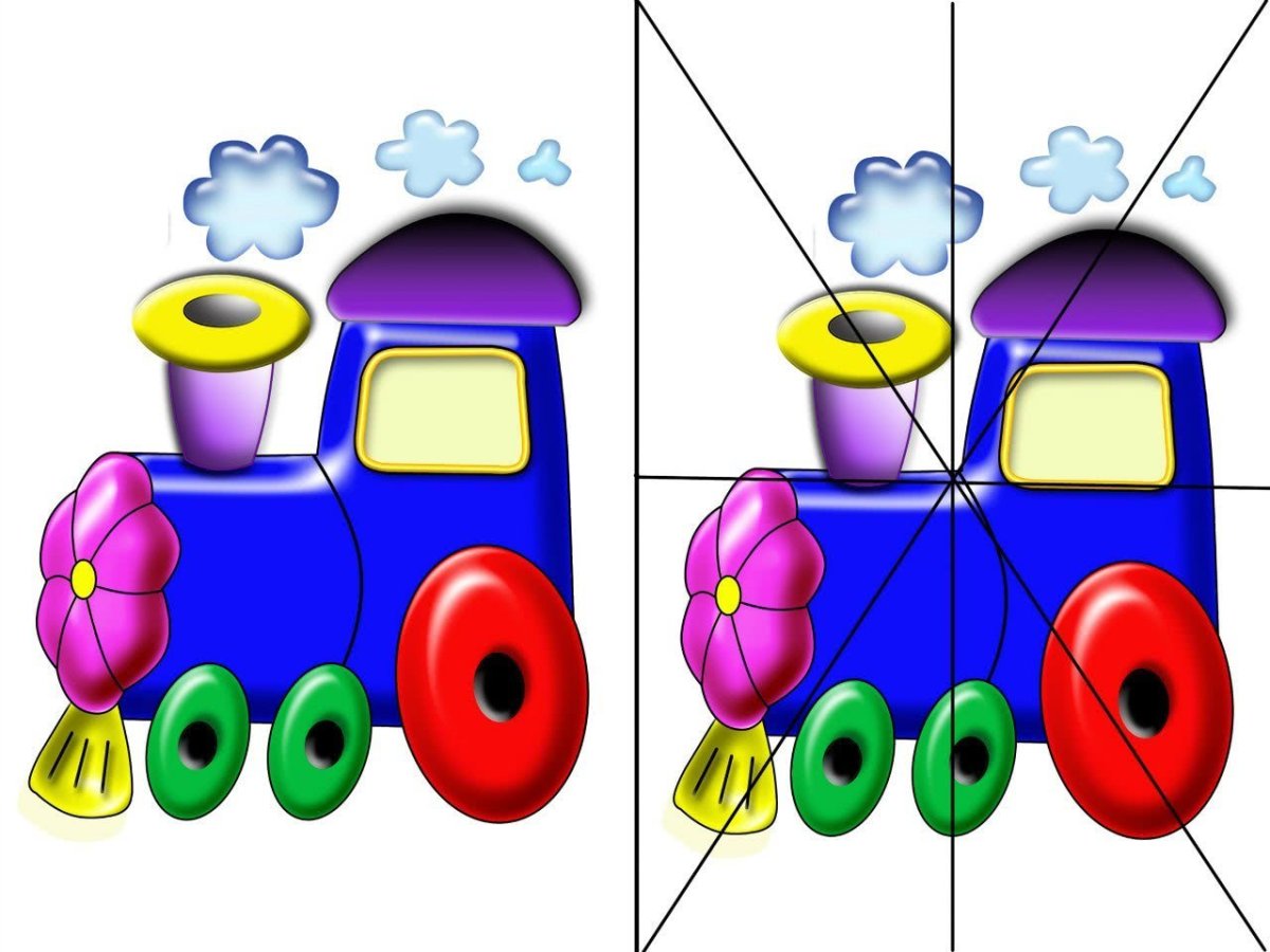 Сложи картинку из частей