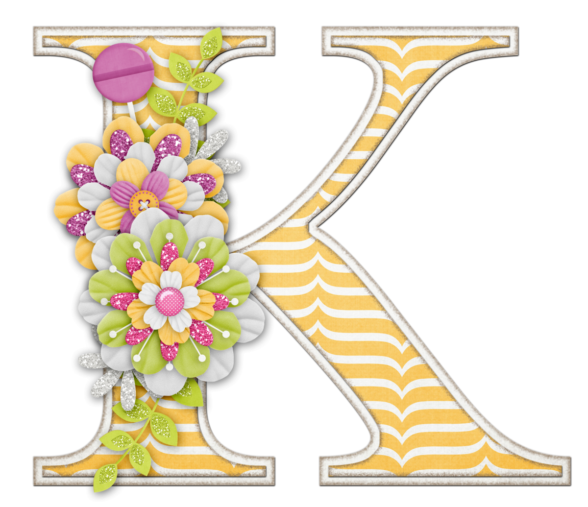 Украшенные буквы алфавита