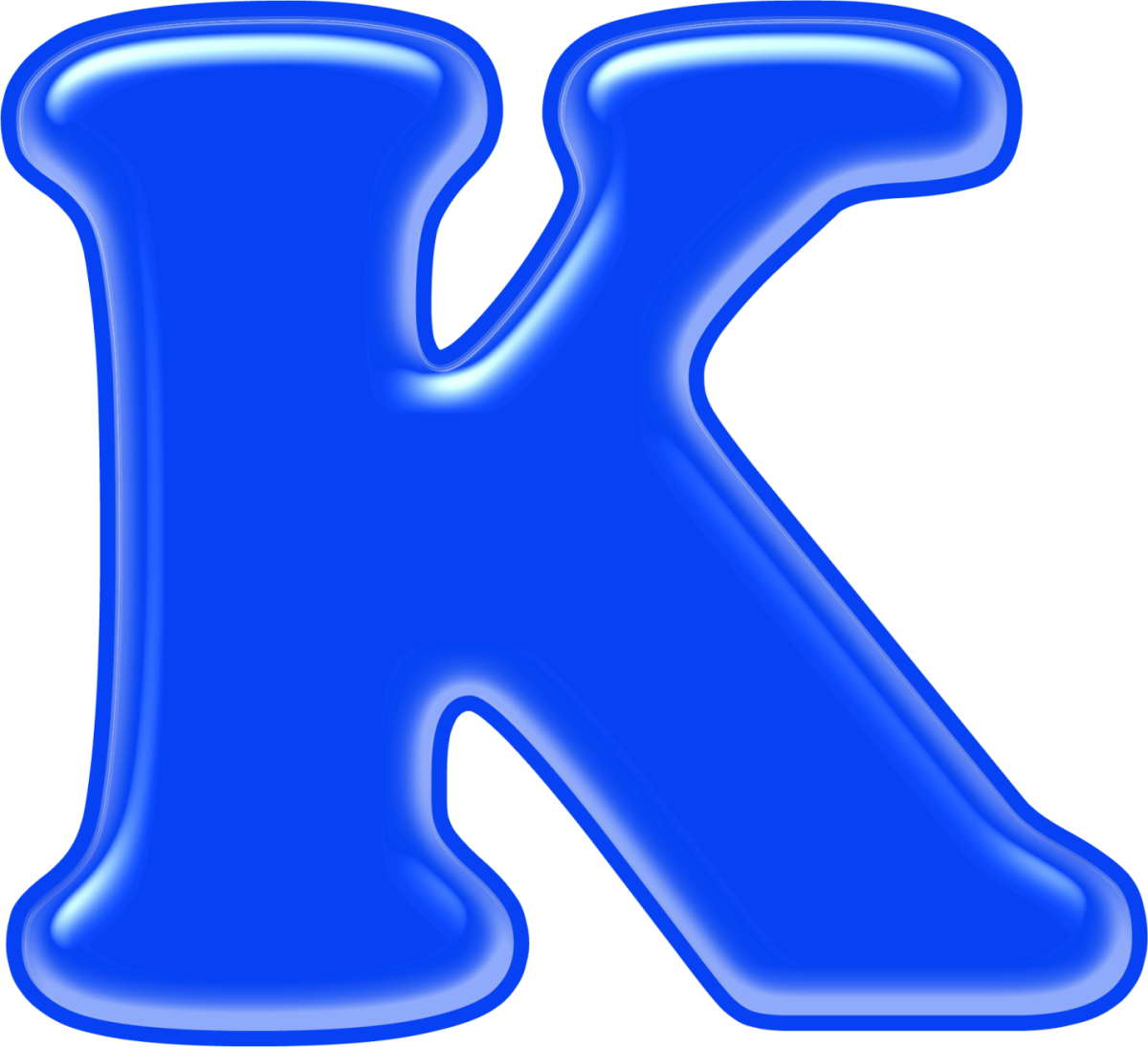 Красивые разноцветные буквы