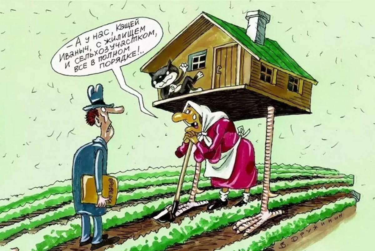 Смешные дачники