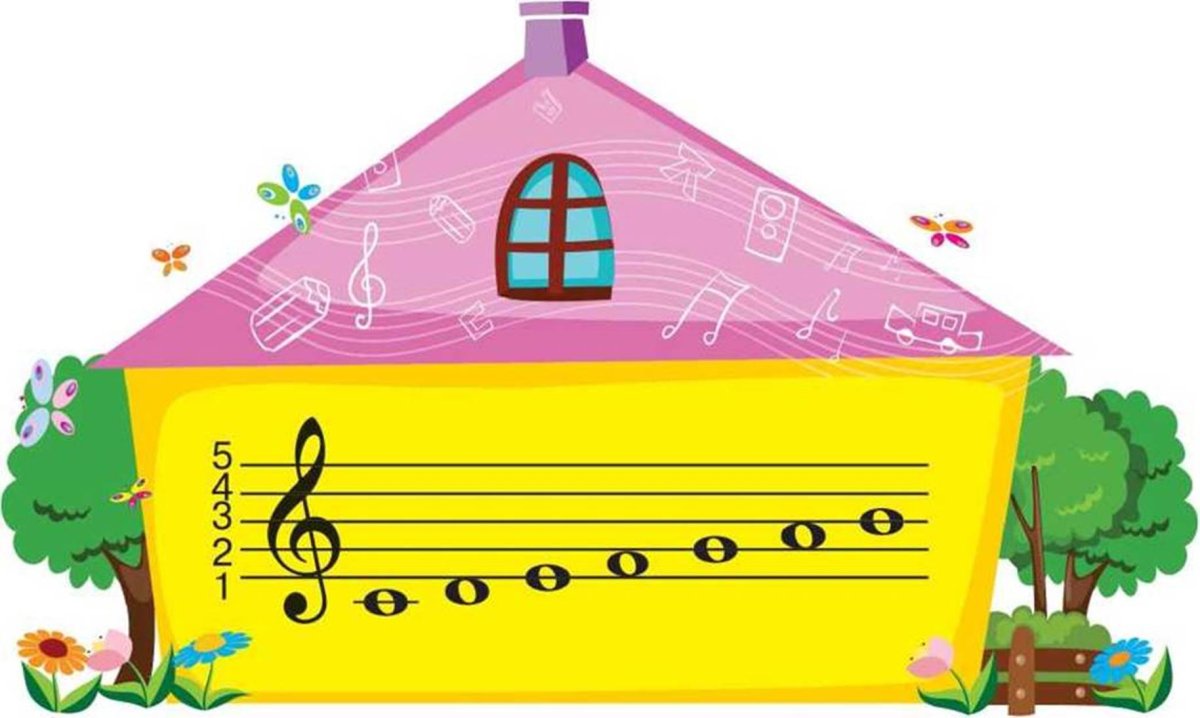 Нотки в домике