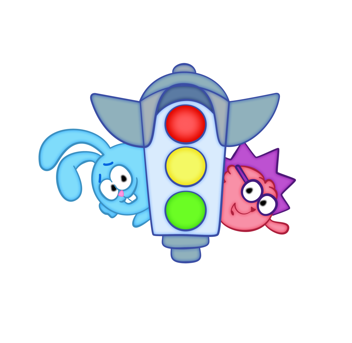 Смешарики светофор