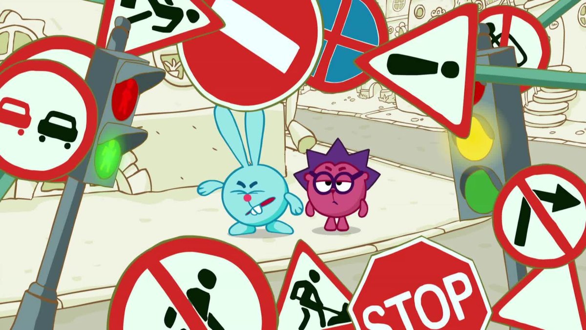 Пдд смешарики картинки