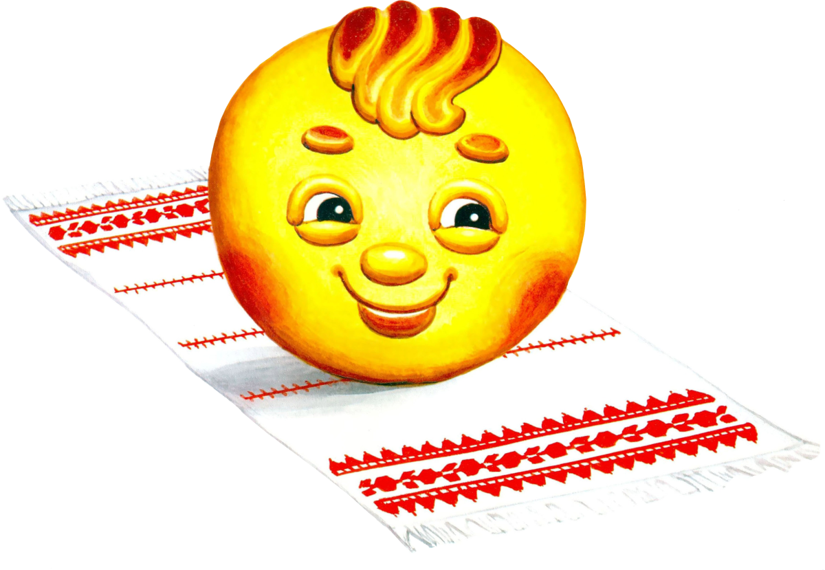 Маска Колобок для детей