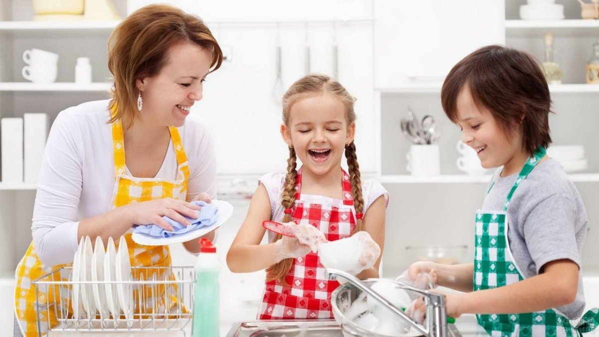 Помогаем маме