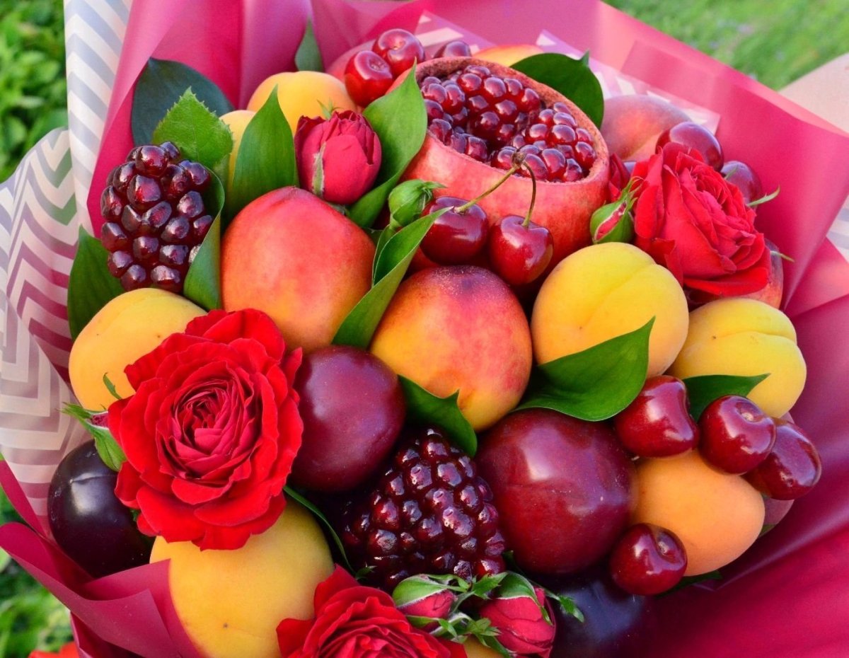 С днем рождения фрукты картинки