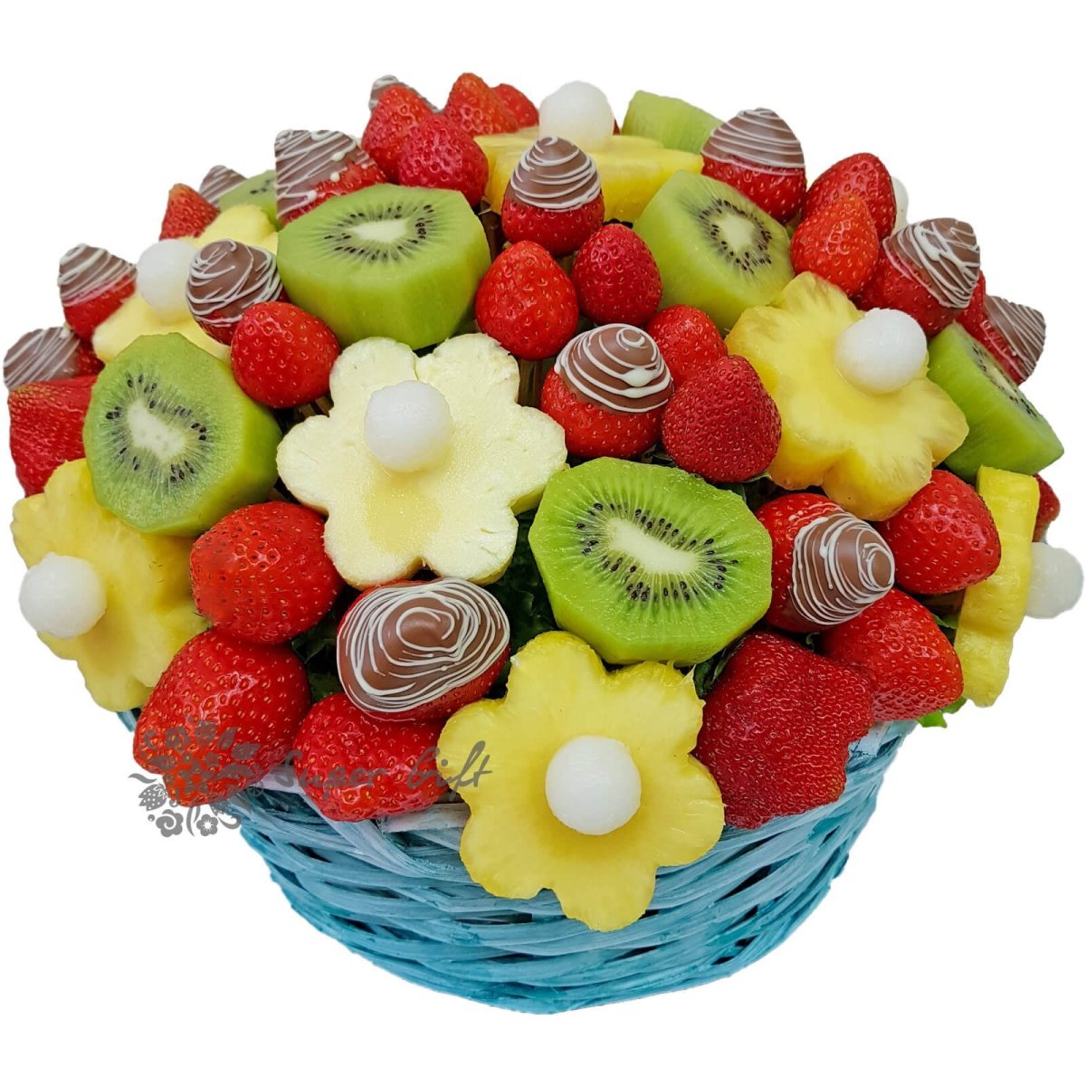 Красивые букеты из фруктов