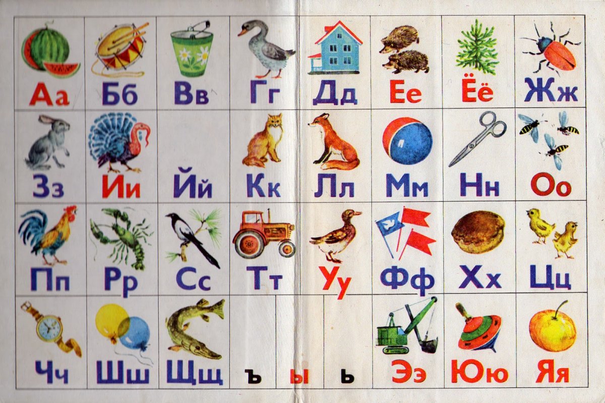 Алфавит для детей