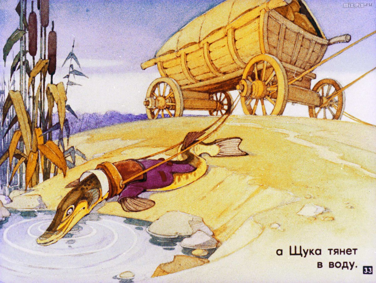 Щука из басни Крылова