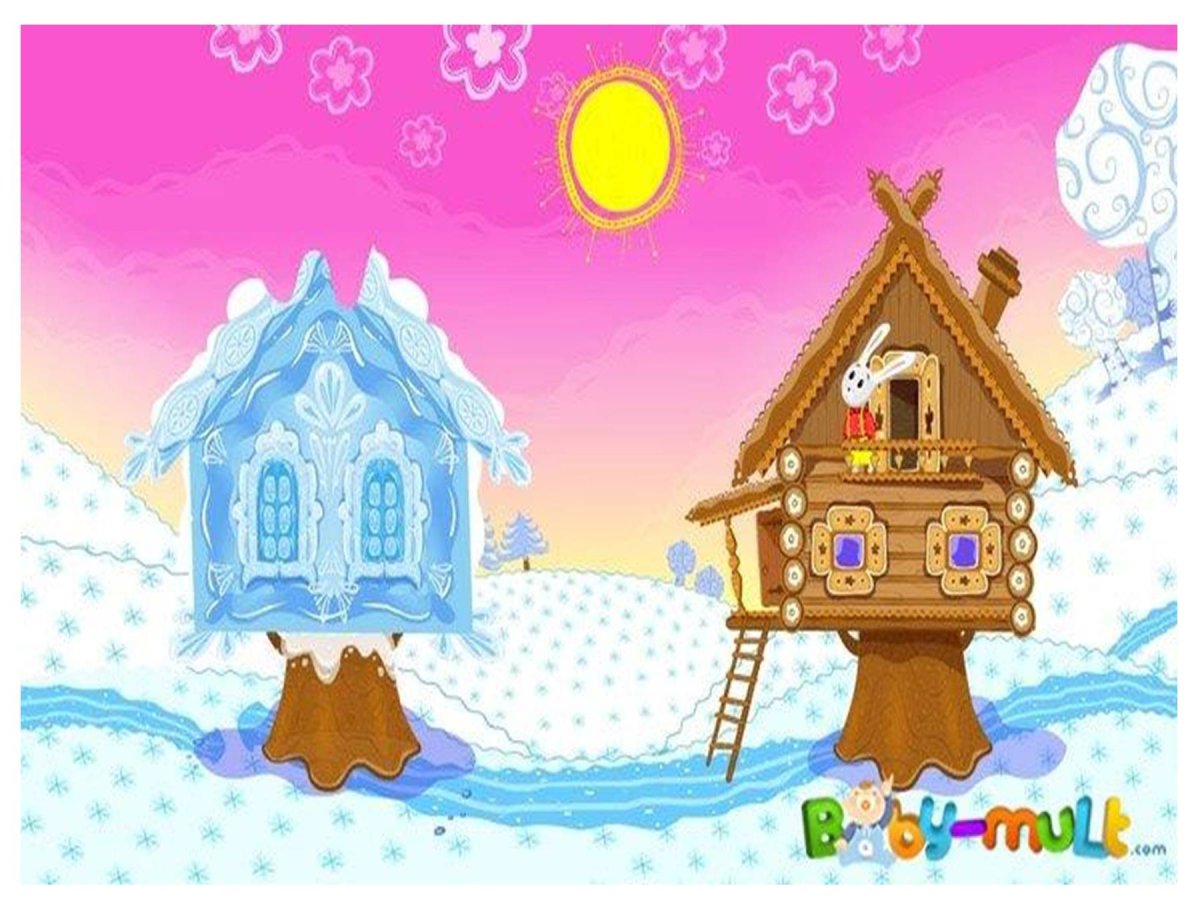 Сказка лиса и заяц Лубяная избушка