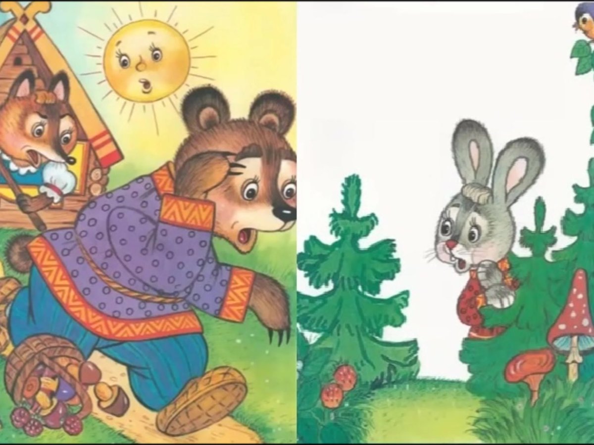 Заяц из сказки Заюшкина избушка