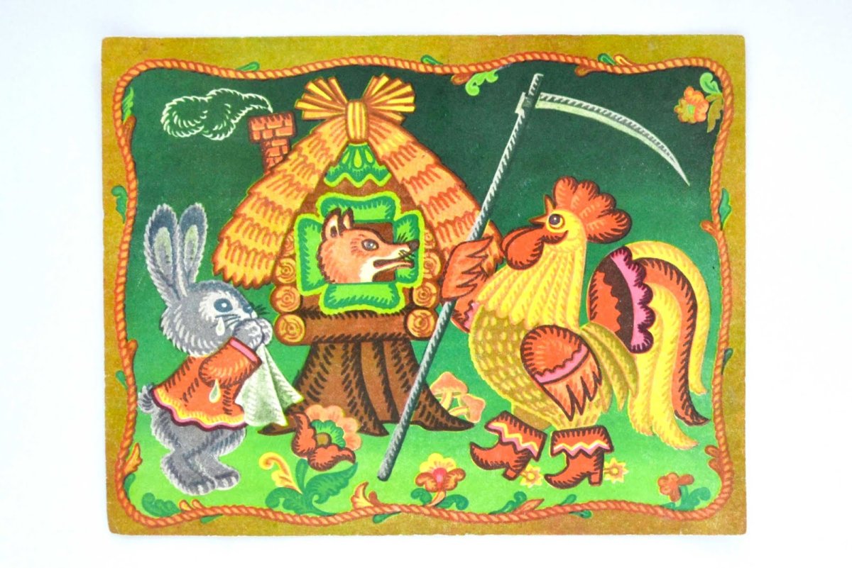 Петушок Заюшкина избушка