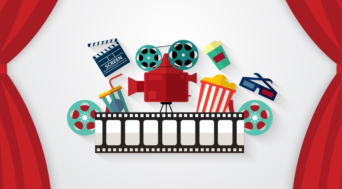 Фоны баннеры, для кинотеатра