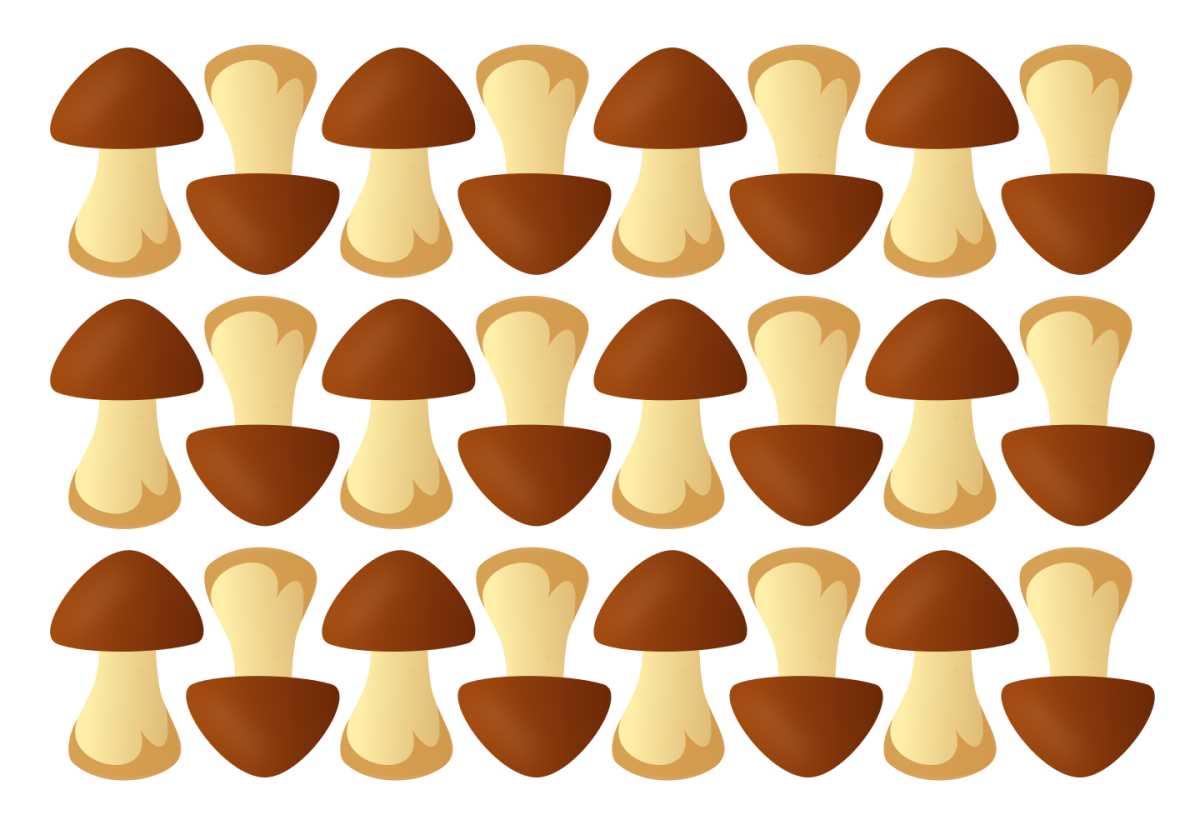 Раздаточный материал грибочки