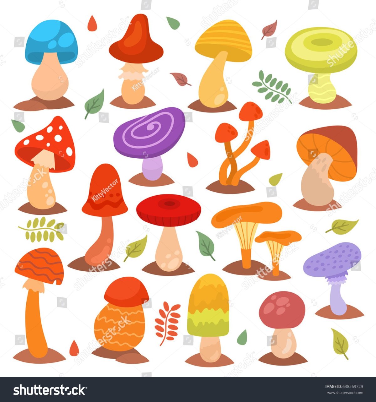 Векторный рисунок грибника