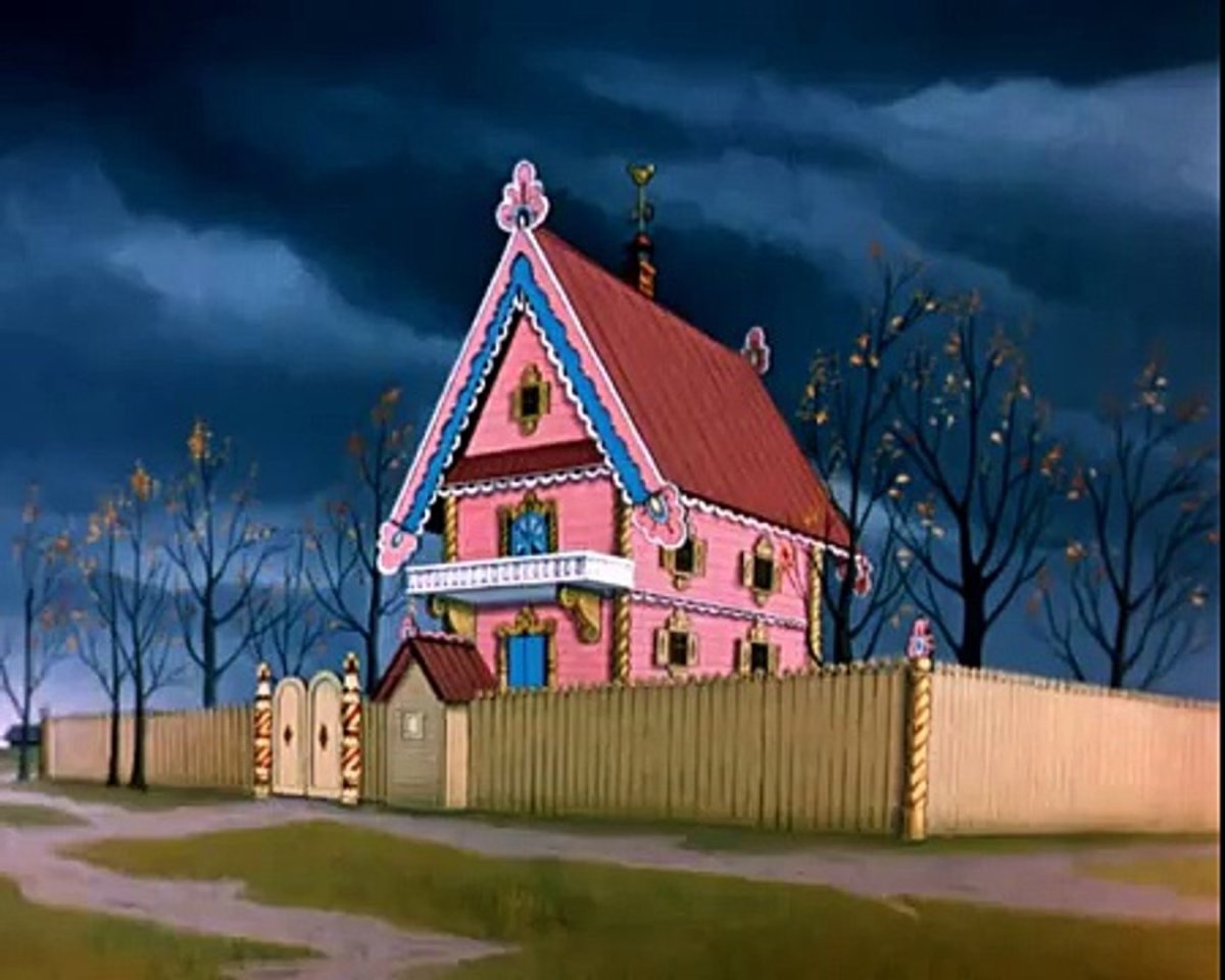 Сказка Кошкин дом мультфильм