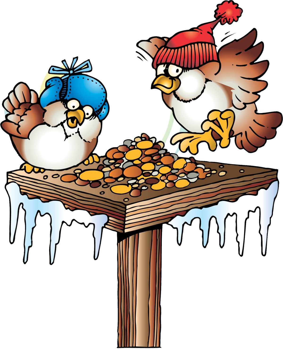 Табличка Птичья столовая в детском саду