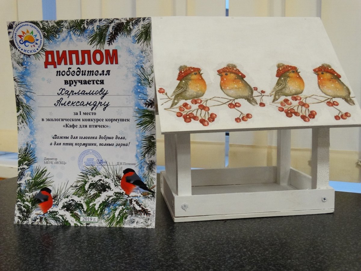 Конкурс кормушек для птиц