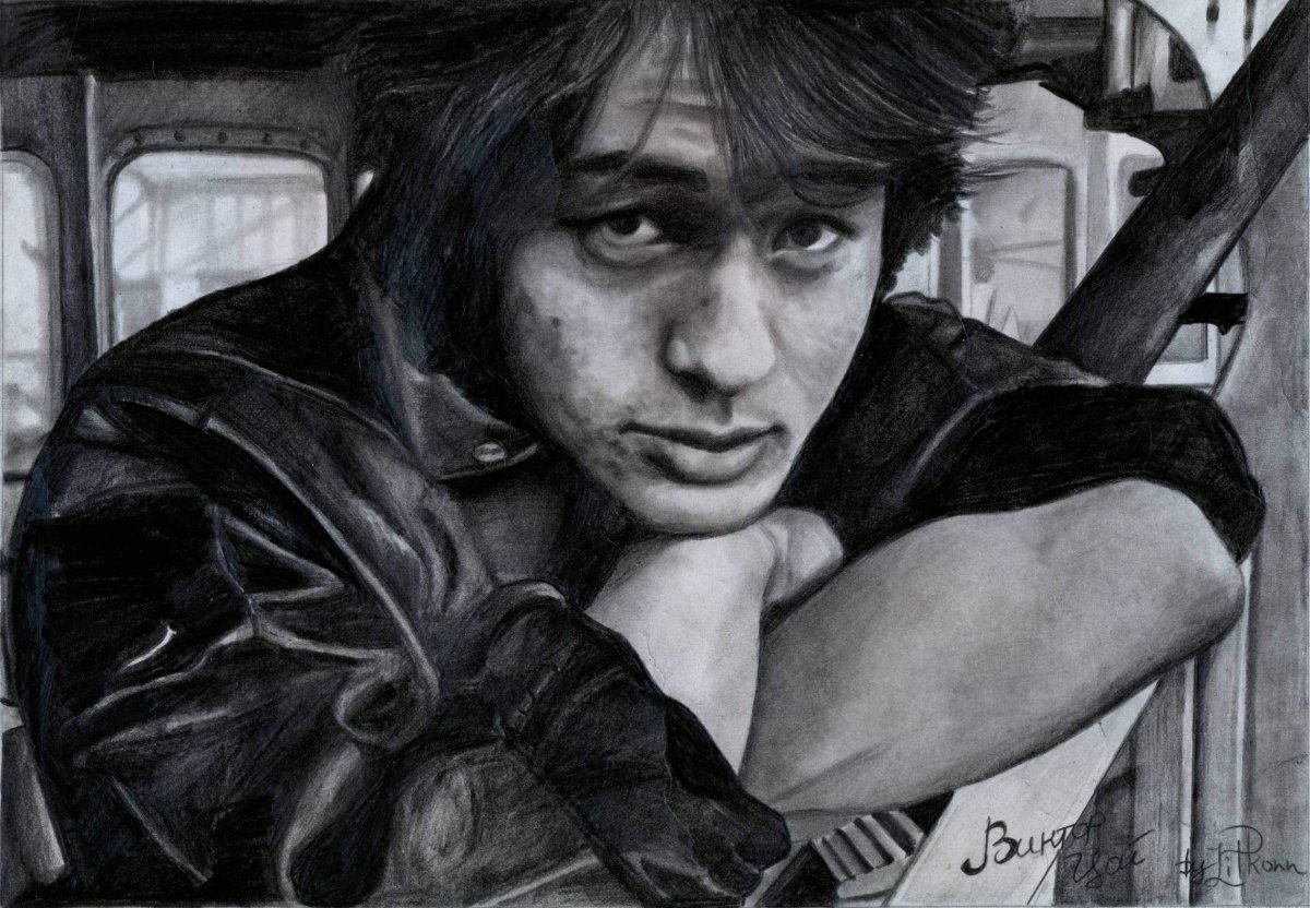 Цой арт вектор