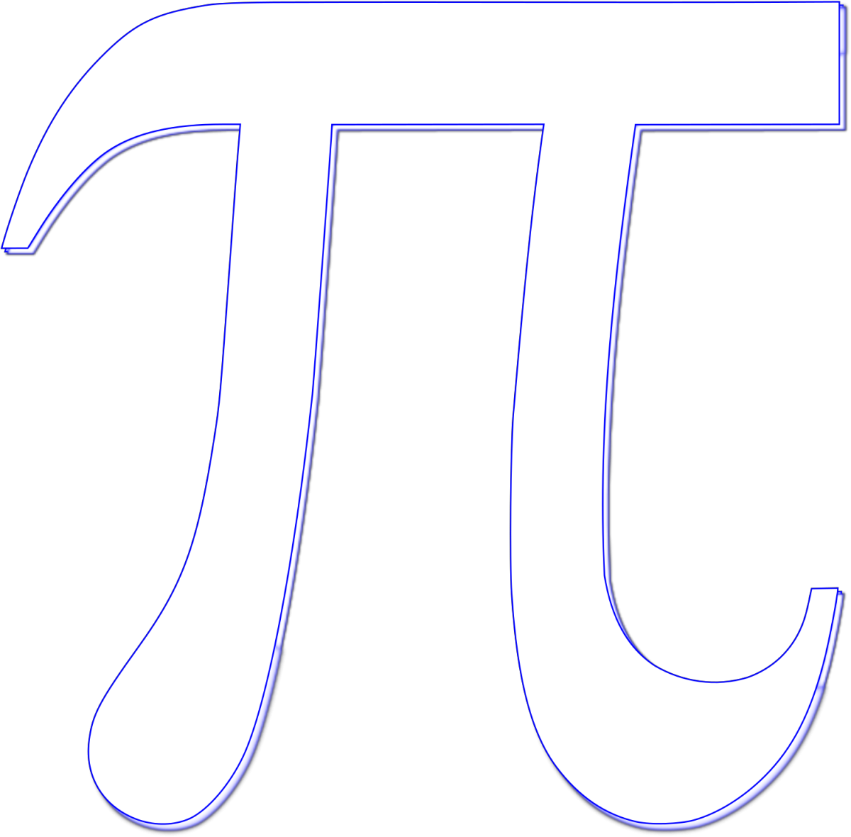 Буква п трафарет