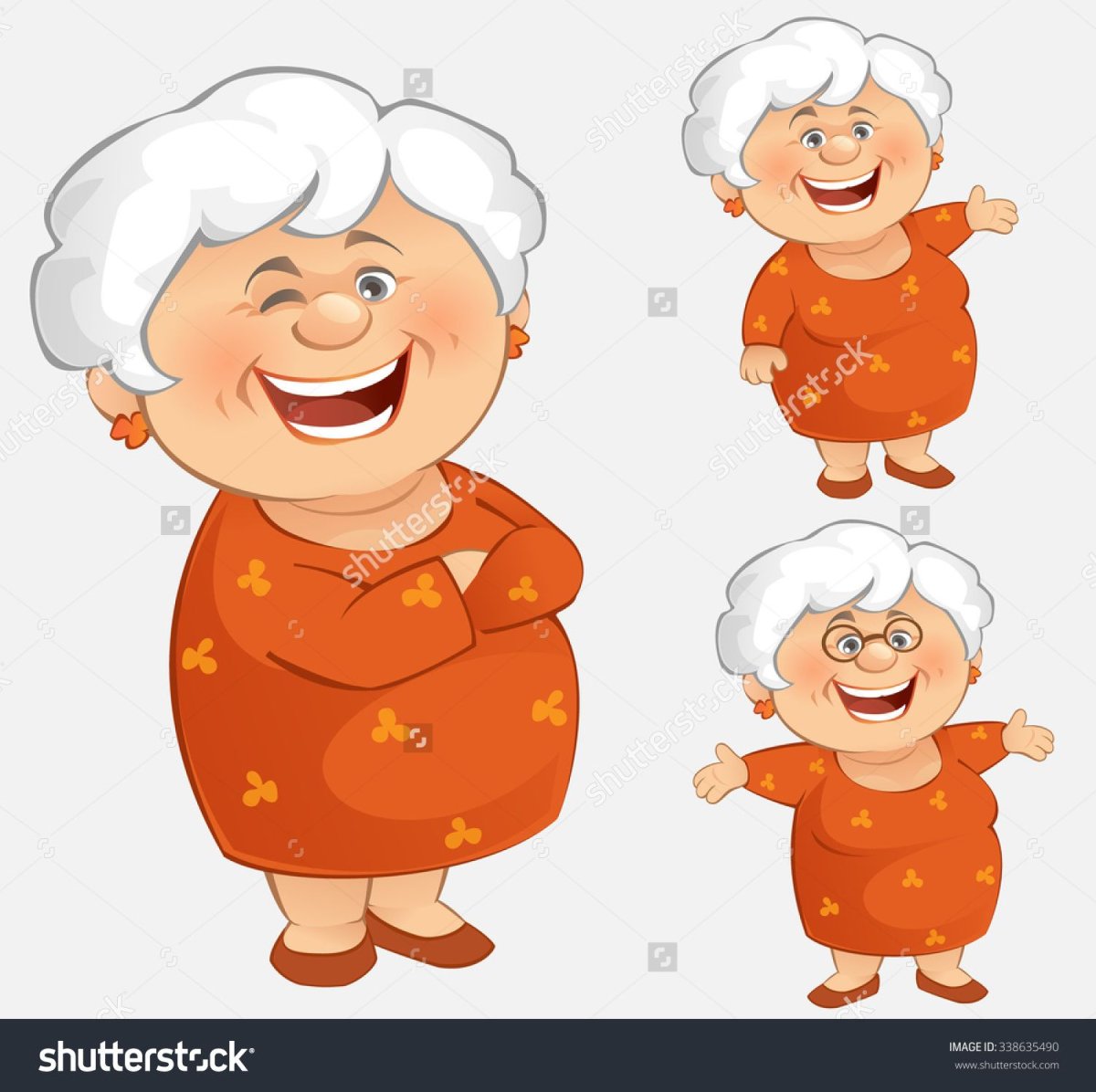 Бабка мультяшная