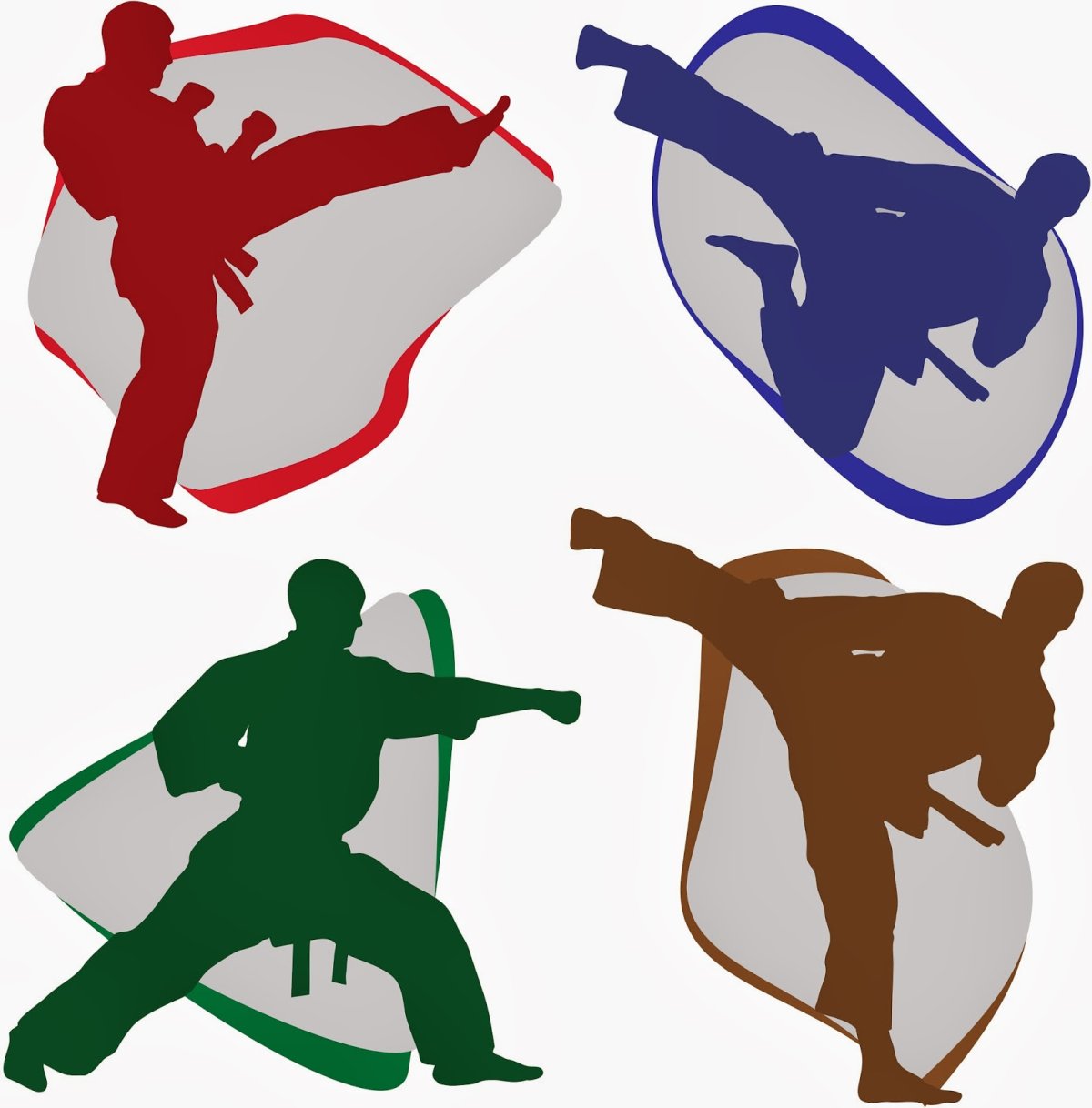 Эмблемы стилей каратэ