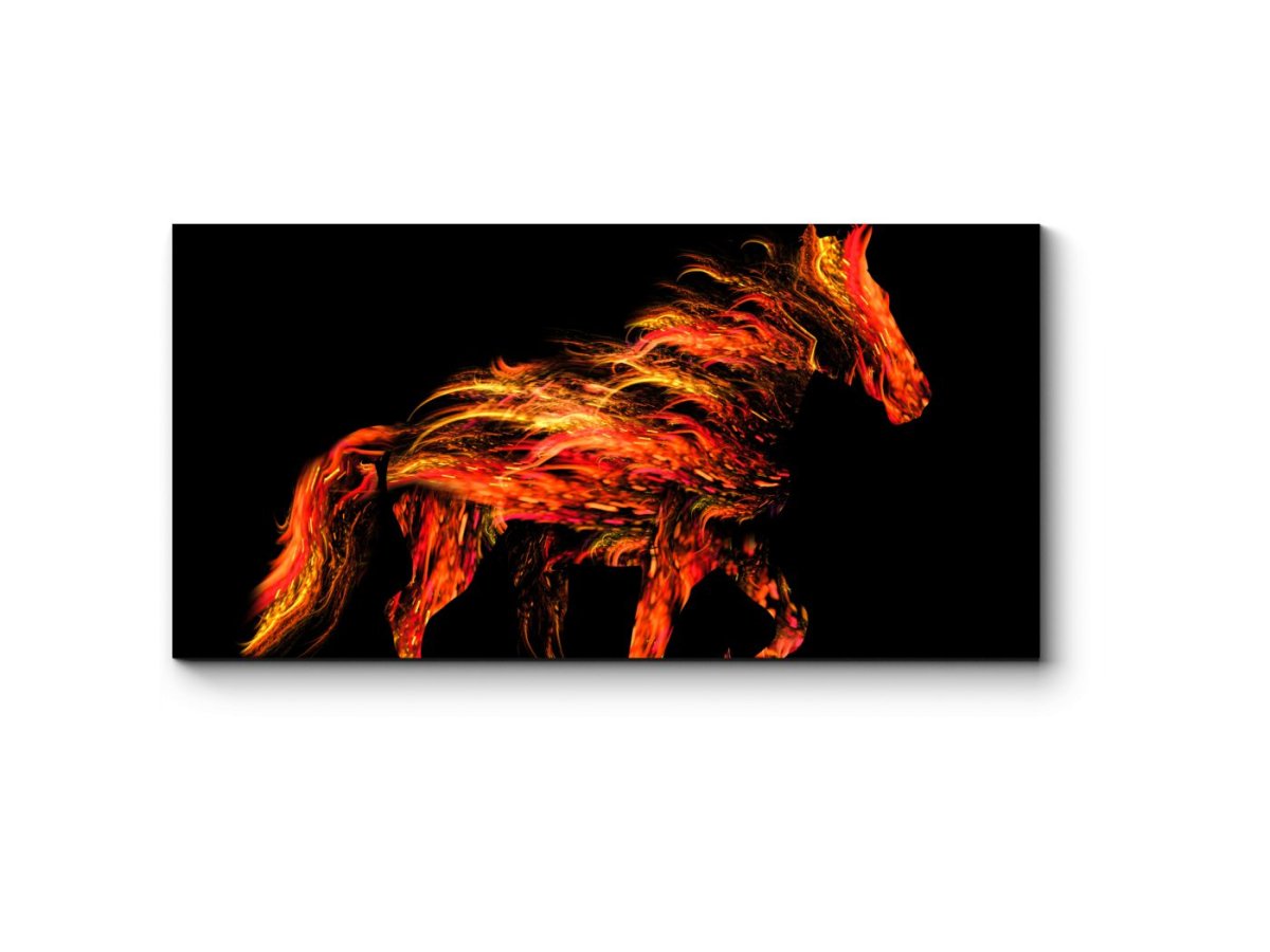 Конь огонь рисунок