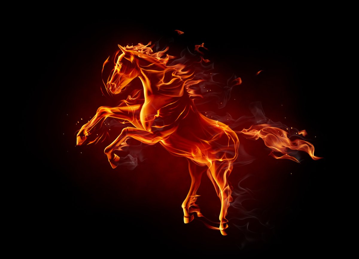 Огненные лошади скелеты