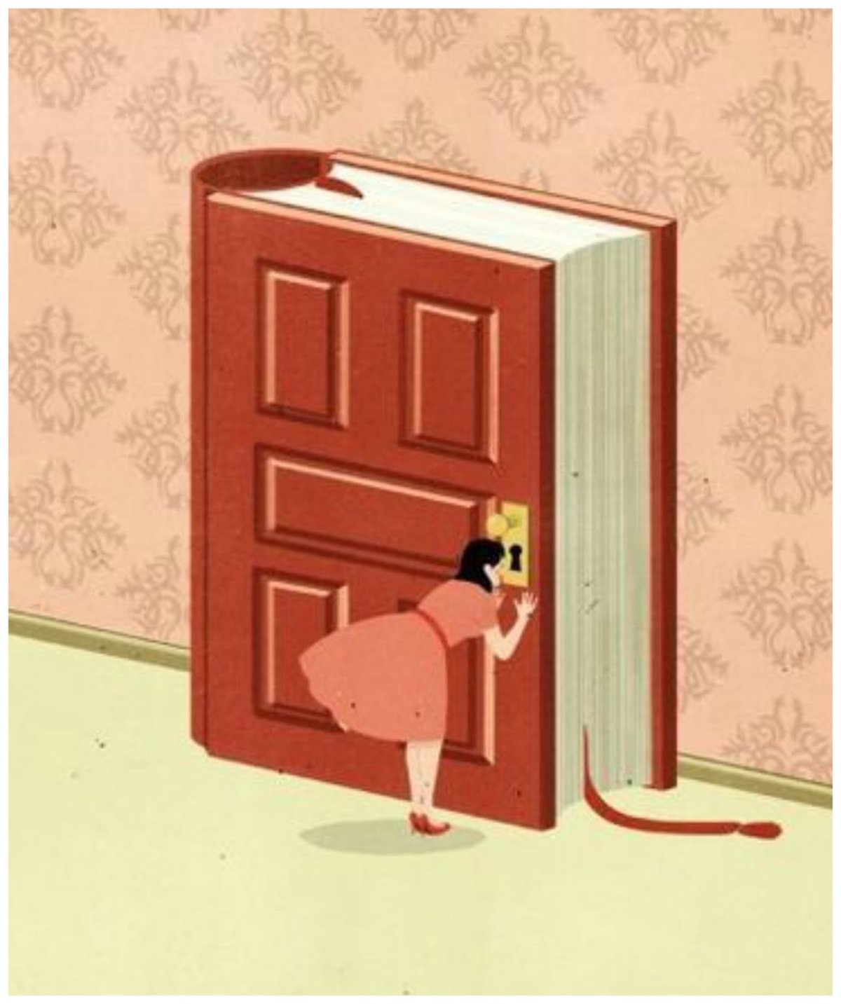 Книга с дверцей