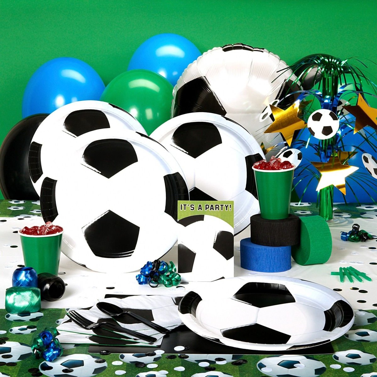 Футбольная вечеринка для детей