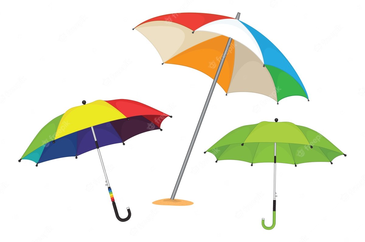 Зонт наклейка