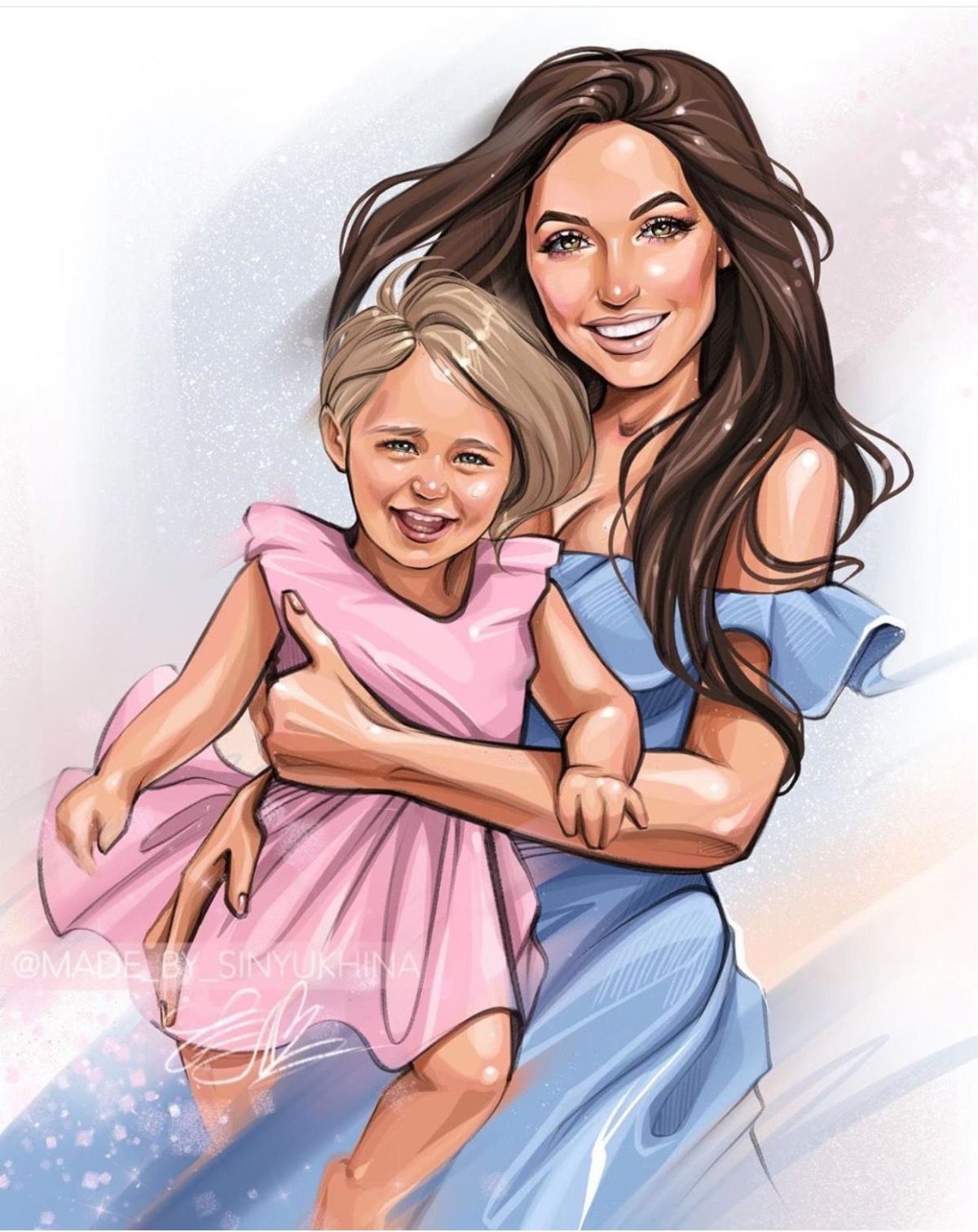 Мама и маленький сын мульт