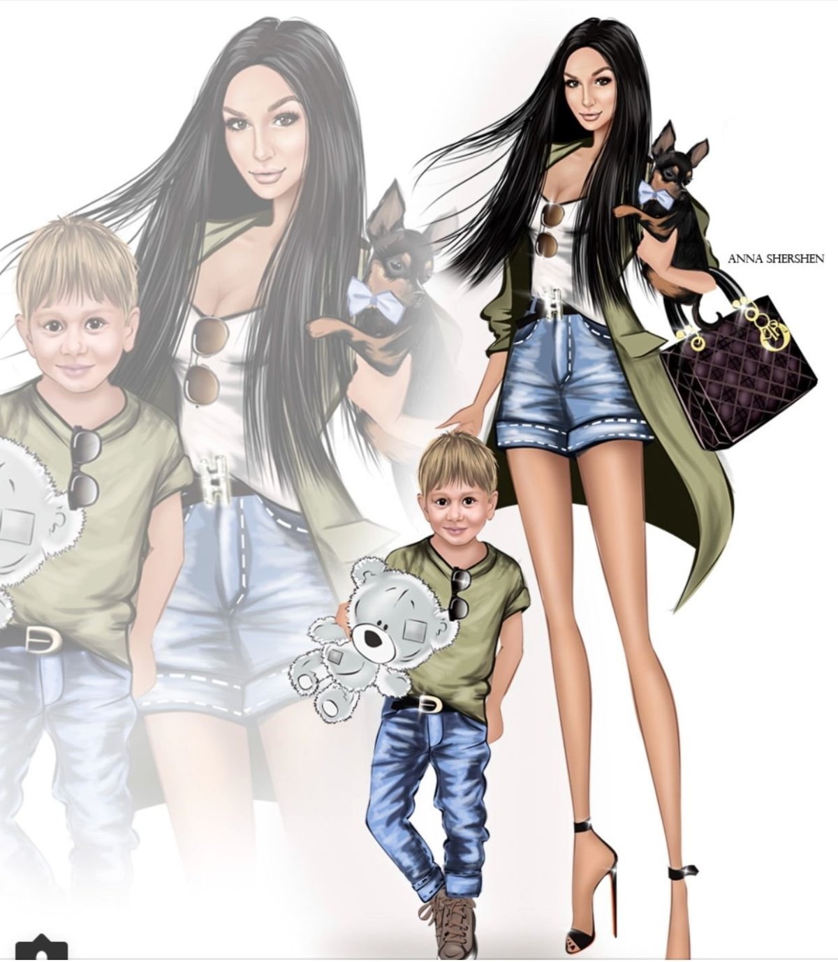 Иллюстрации Anna Shershen