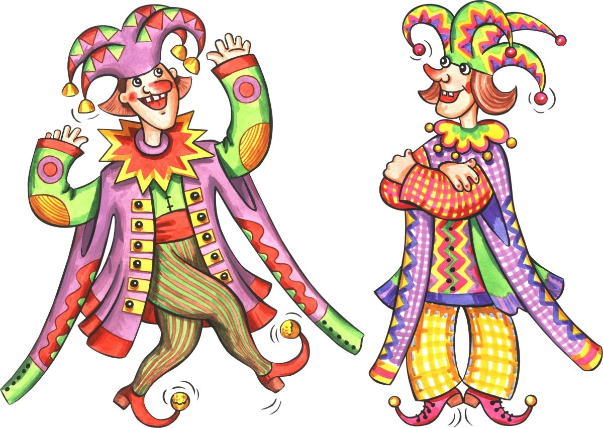 Петрушка Скоморох кукла