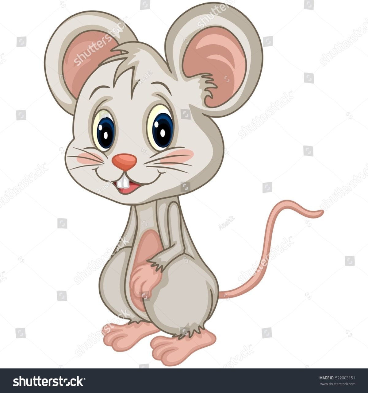 Мышь рисунок символ года