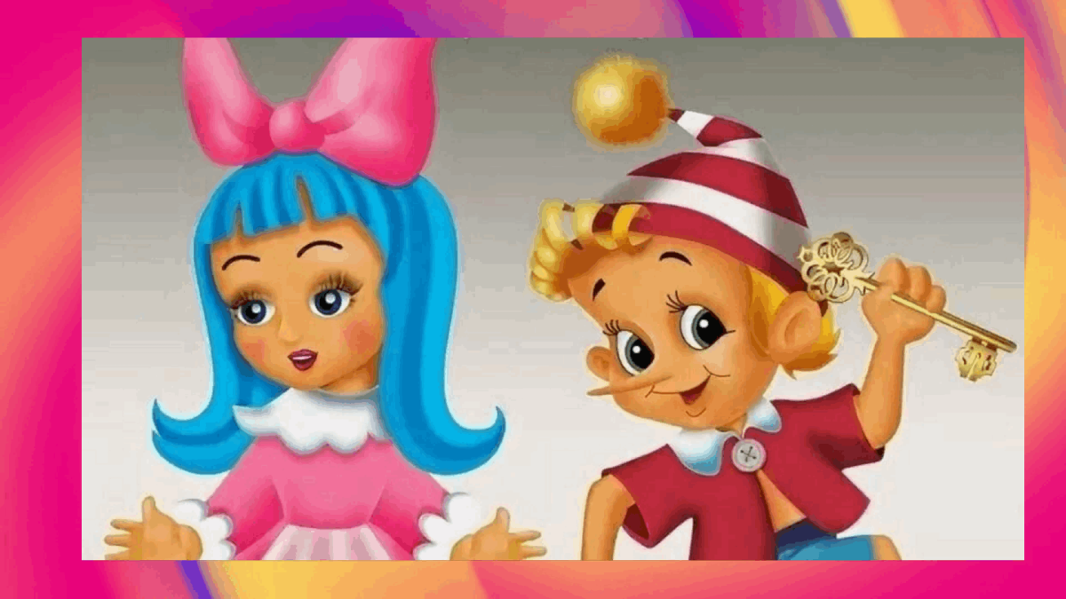 Герои золотого ключика Мальвина