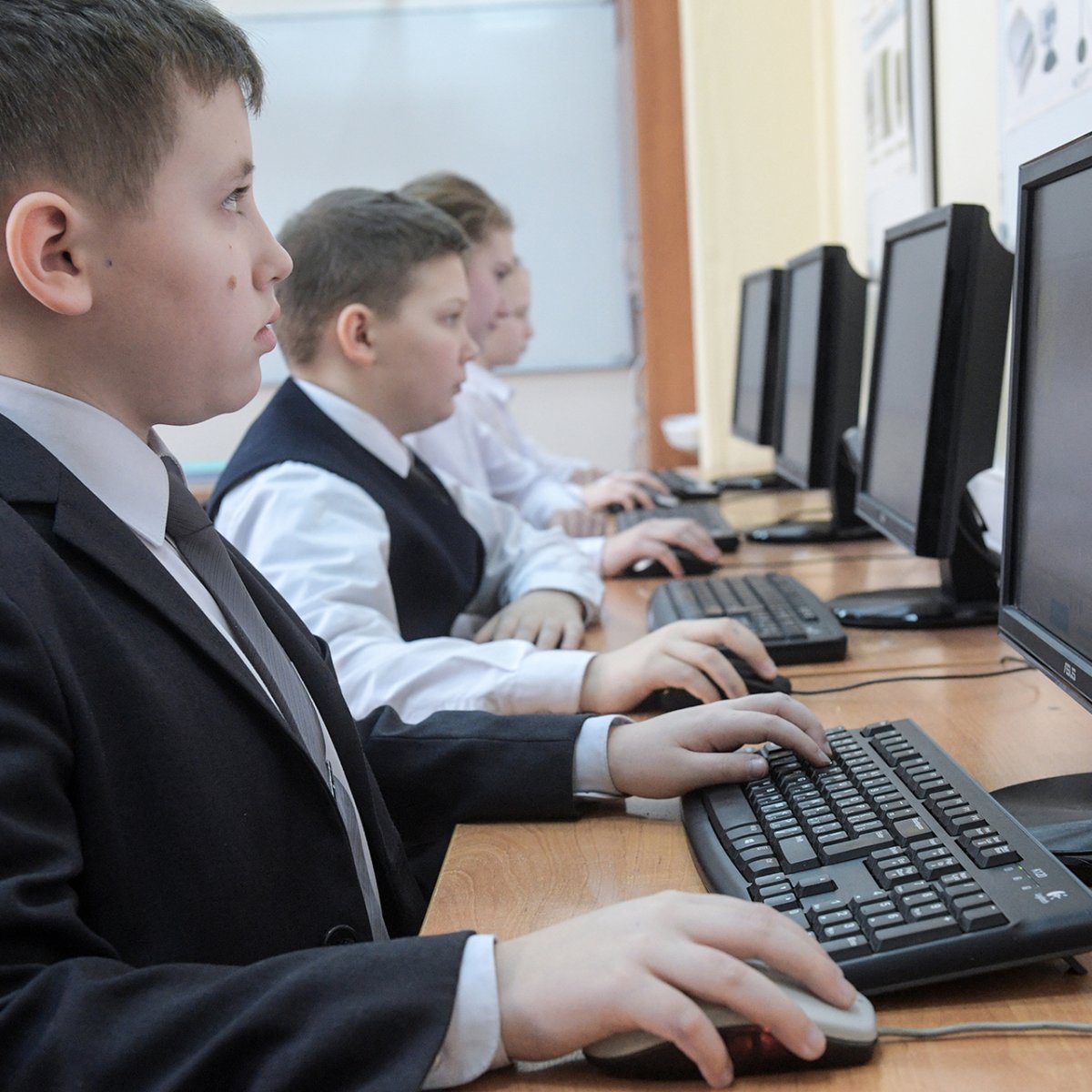 Крутой компьютерный класс