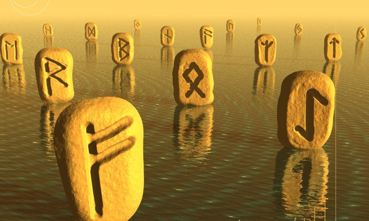 Фотообои руны