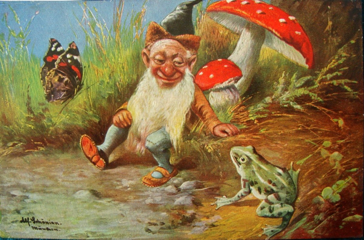 Гномы мухоморы