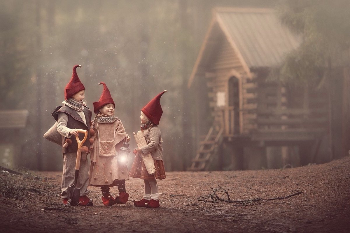 Фотосессия гномики