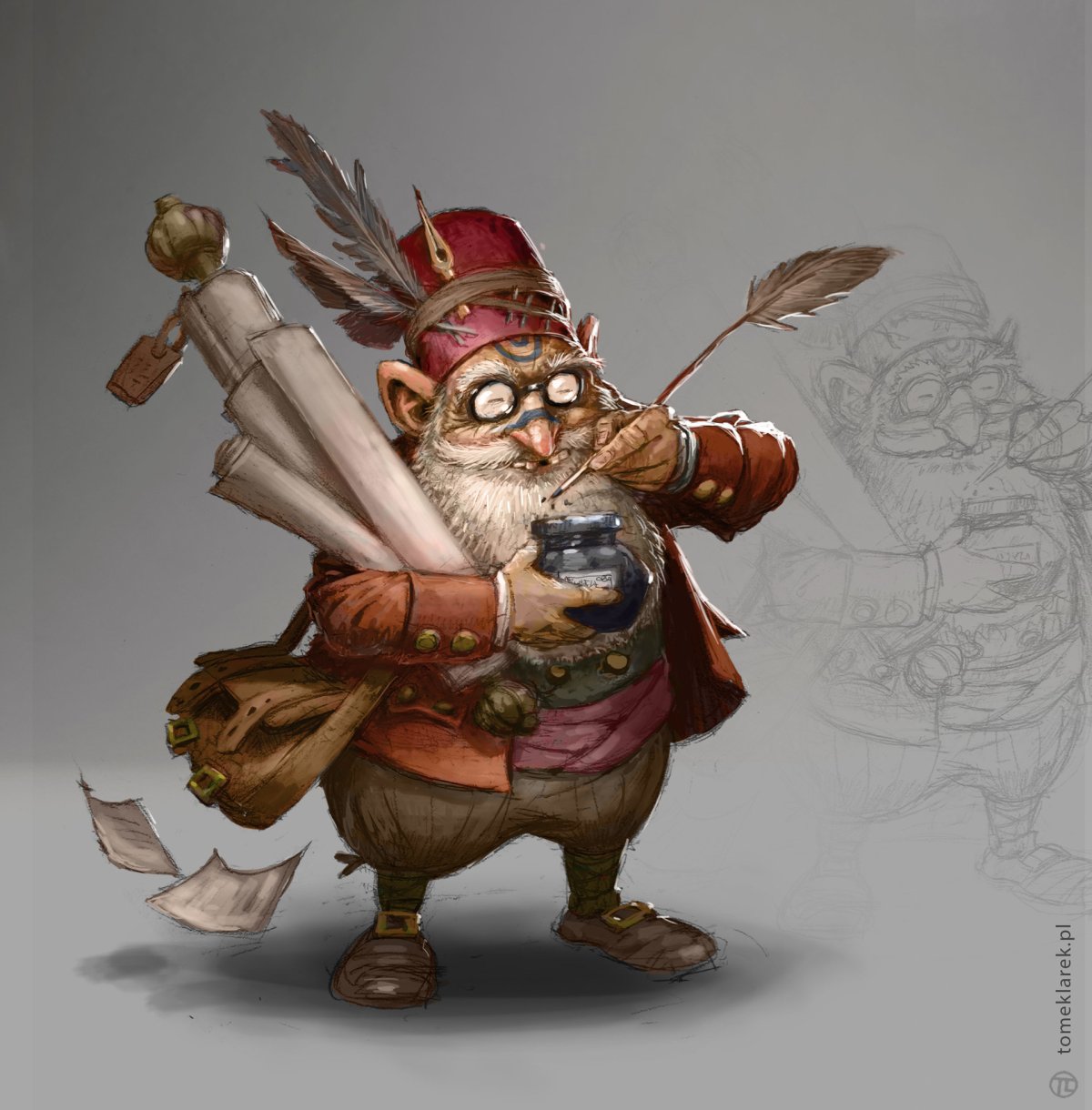 Гном DND ученый