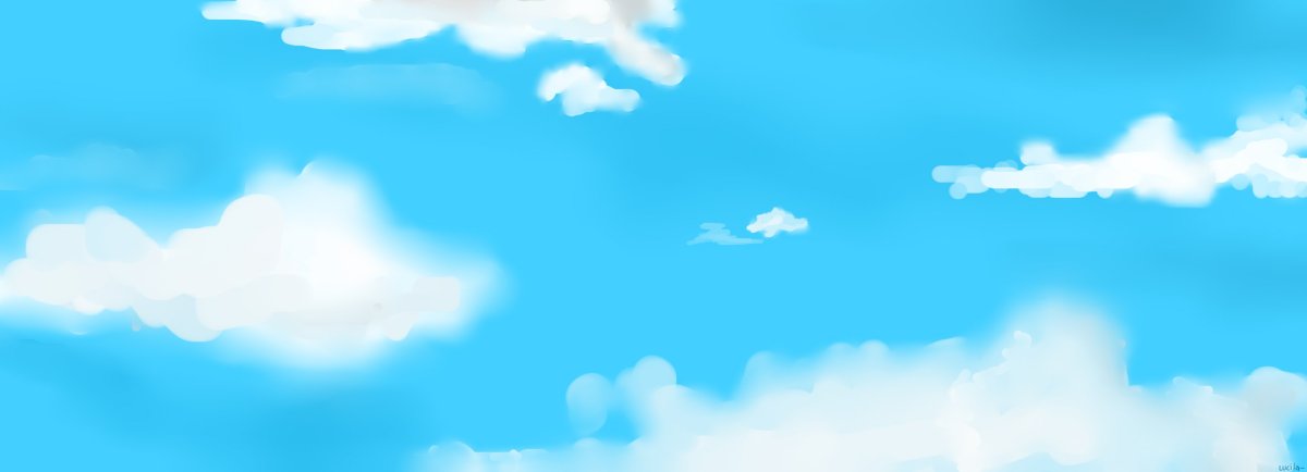 Небо с облаками