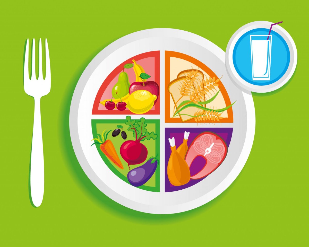 Тарелка рационального питания