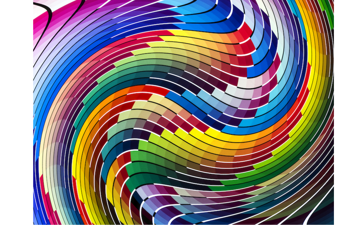 Красочный рисунок для принтера