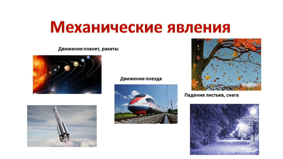 Механические явления