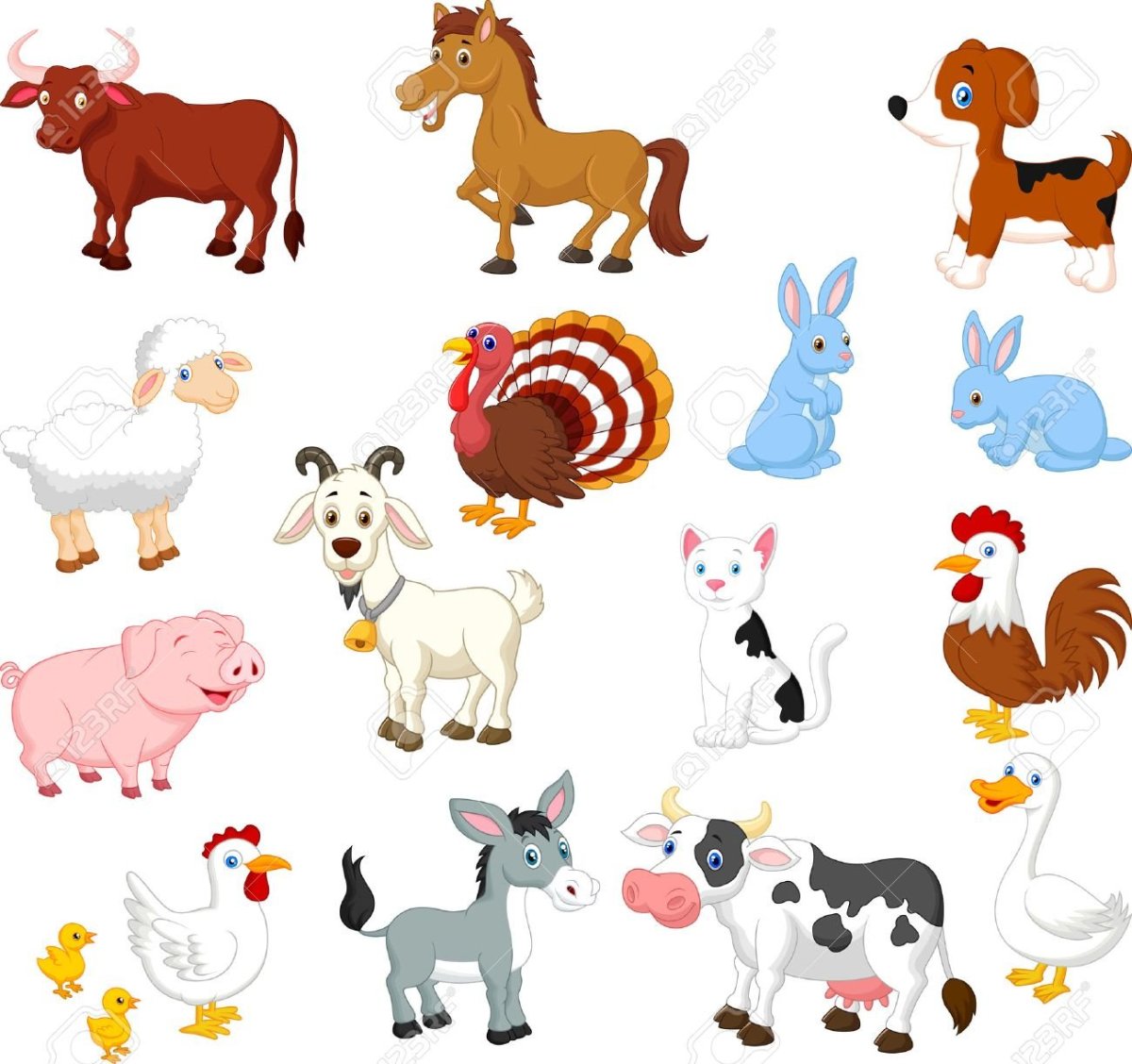 Векторные домашние животные