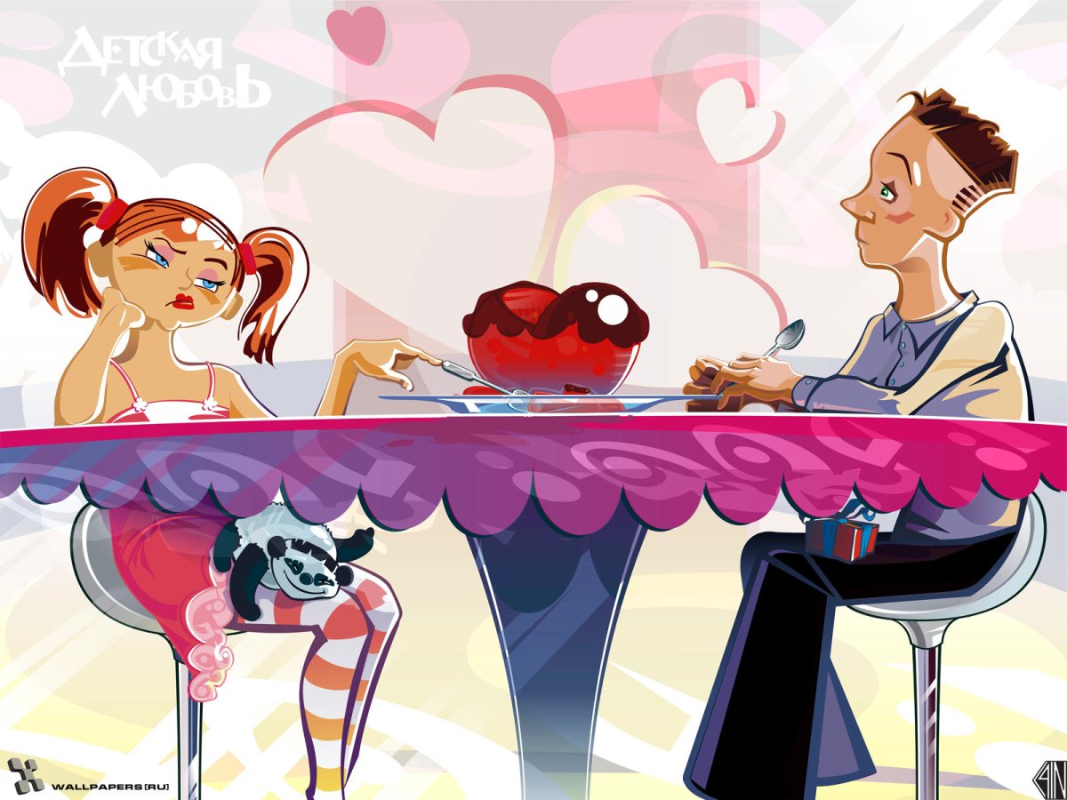 Свидание карикатура